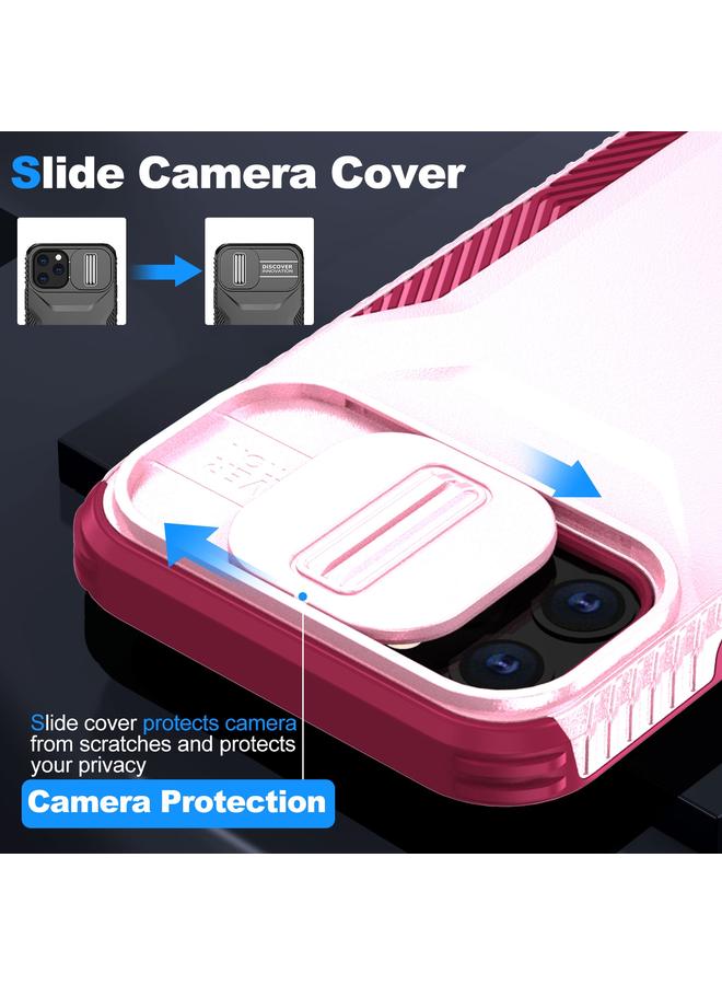 زبون جراب لهاتف iPhone 11 Pro Max مزود بدرع كاميرا منزلق - Image 4