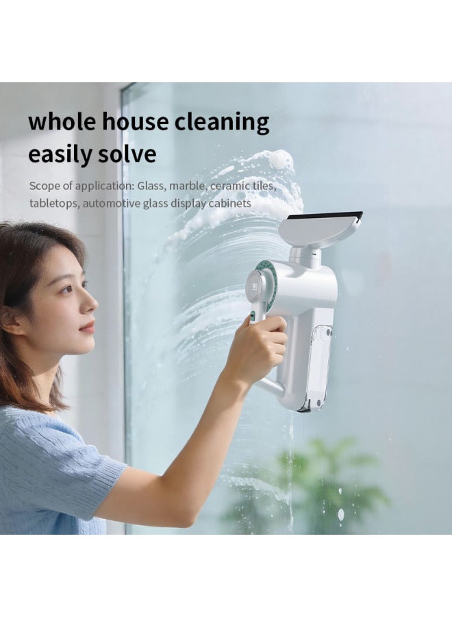 New Model Small Electric Glass Scraper Handheld Window Cleaning Tool With Strong Water Absorption, Efficient And Portable, Ideal For Home Use And Car Washing - Image 3