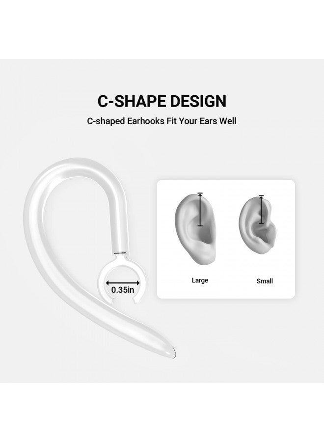 Timekettle ملحقات تايم كيتل لسماعات الترجمة WT2 Edge/W3، تشمل 1 زوج من خطافات الأذن السيليكون، 3 أزواج من وسائد الأذن، و1 حقيبة حمل - Image 4