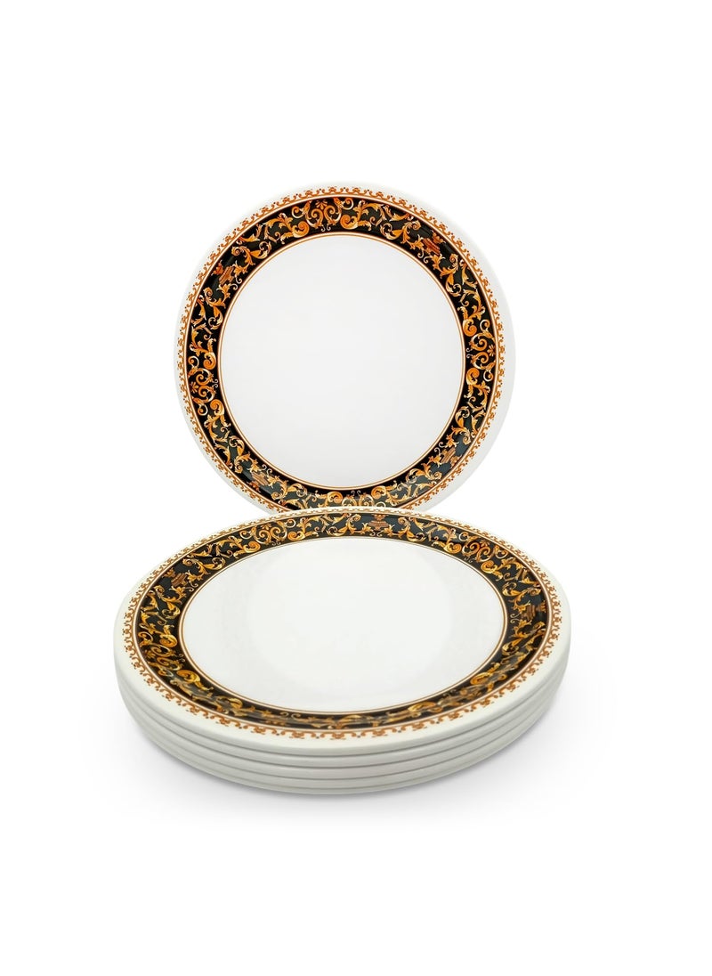 Superware Superware | Pure Melamine | Dinner Plate Set – Dynasty11” (6 nos.) | Stain Free, Glazed Finish  - Image 2