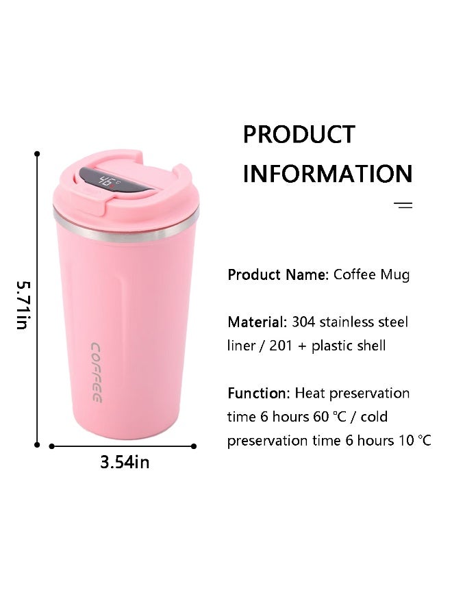 ACYYH Traveling Stainless Steel Coffee Cup, 380mL for Hiking - Image 2
