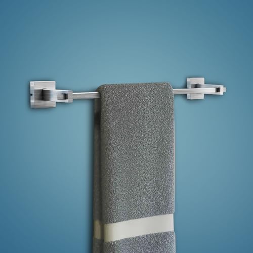 Kohler Towel Bar 450 mm | SS304 Stainless Steel Bathroom Towel Rod | Corrosion Resistant, Anti-Fingerprint, Anti-Peel | 17kg Load Capacity, 2 Years Warranty (Brushed Stainless Steel Finish) - Image 1