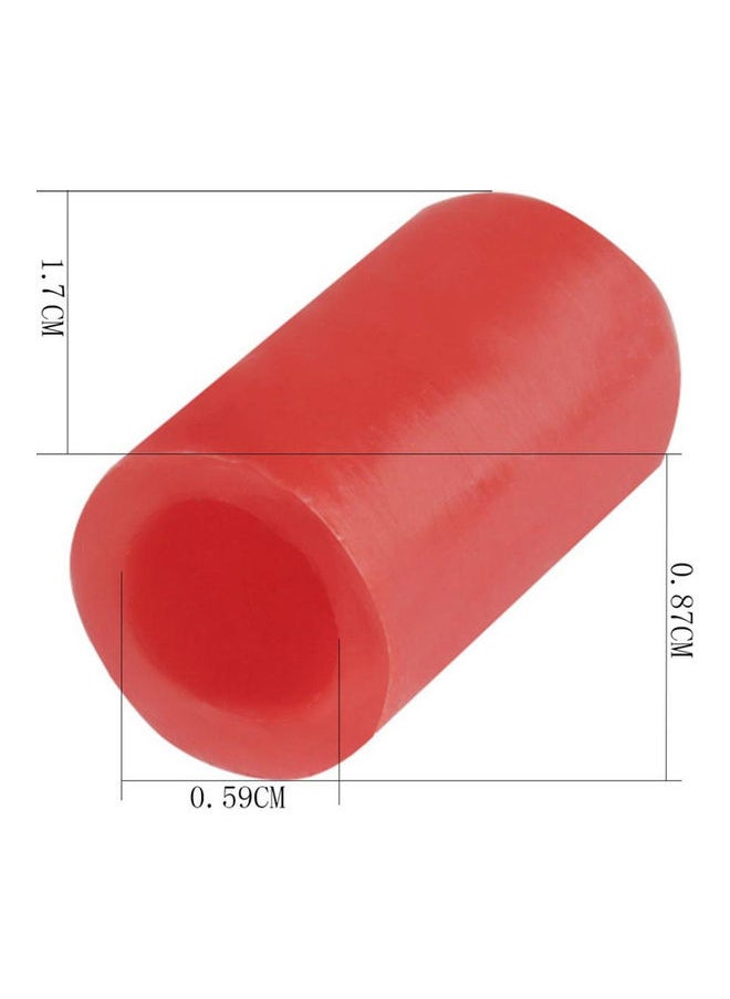 NIBEMINENT 10 Pieces Drum Stick Rubber Sleeve Drumstick Case For Percussion Instruments  - Image 3