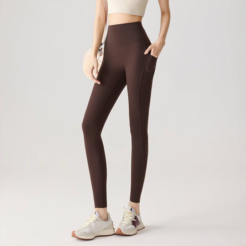Slimming Leggings Women Slim Leg Youth Casual Daily Use Blue S - Image 4