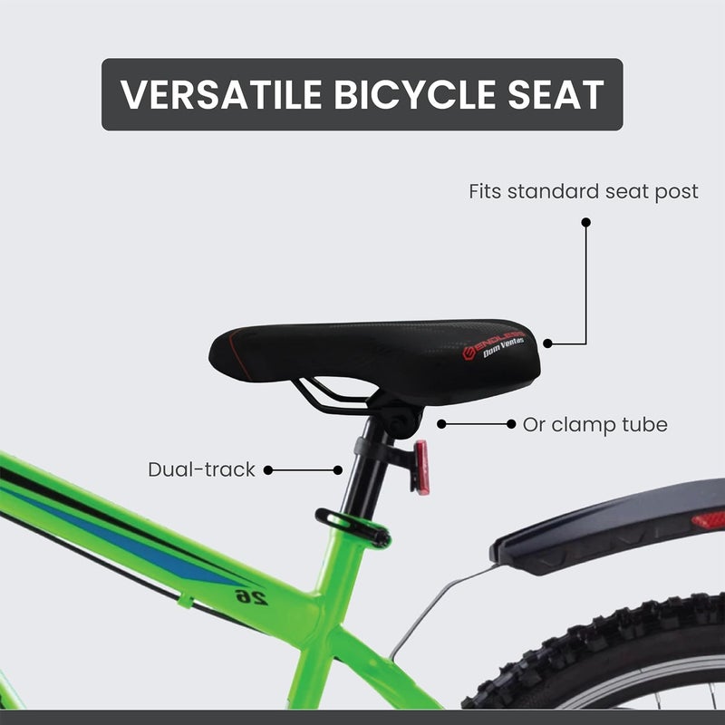 Endless Sleek Cycle Seat with Reflective Strip | Sports Cycling Gear for Comfortable Riding, Fitness and Outdoor Adventures - Image 5