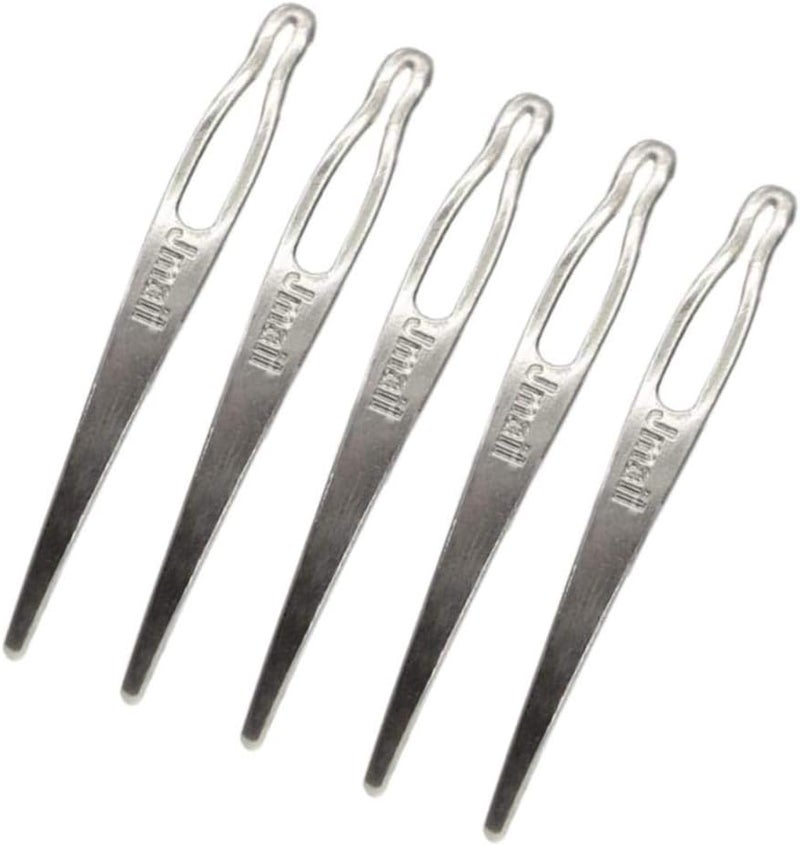 كلاراكو مجموعة أدوات تشبيك الضفائر (5 قطع) لبدء وصيانة الضفائر - فضي، 6.5 × 4.2 سم - Image 1