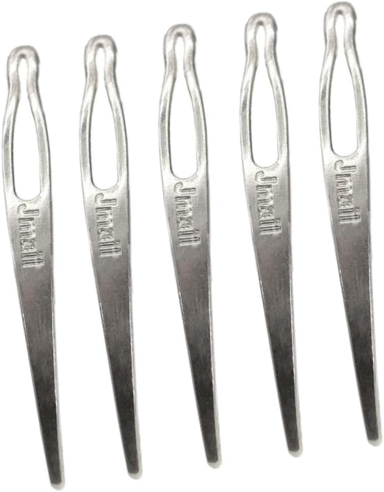 كلاراكو مجموعة أدوات تشبيك الضفائر (5 قطع) لبدء وصيانة الضفائر - فضي، 6.5 × 4.2 سم - Image 3