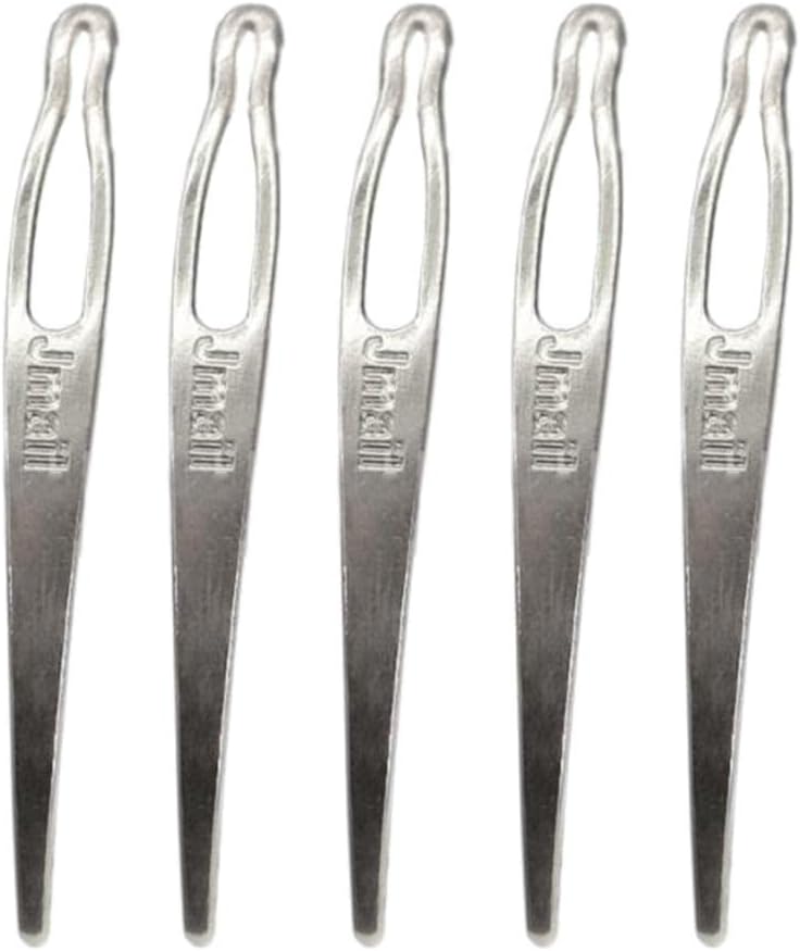 كلاراكو مجموعة أدوات تشبيك الضفائر (5 قطع) لبدء وصيانة الضفائر - فضي، 6.5 × 4.2 سم - Image 5