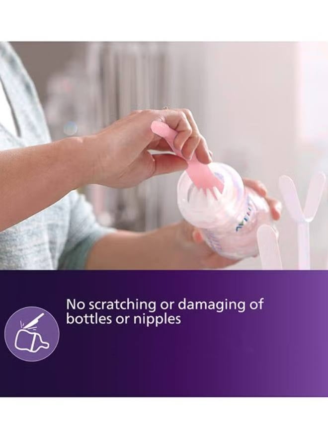 Lucky Baby Bottle And Teat Brush Pink | No.1 Brand Recommended By Moms Worldwide - Image 5