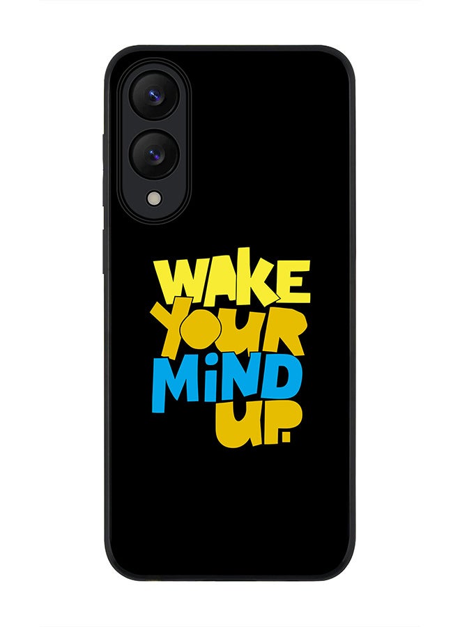 Stylizedd For Samsung Galaxy S25 Edge Case,Slim fit Camera Protection, Shockproof Thin Phone cover  - Wake your mind up