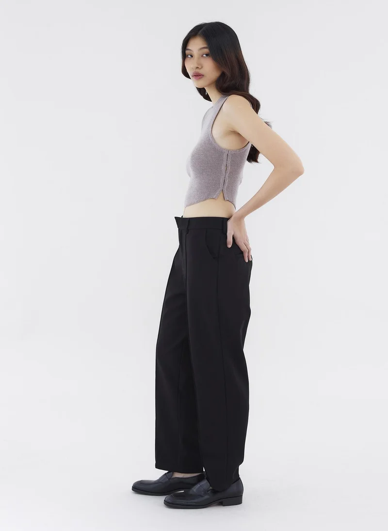 The Editor's Market Kezia Side-Slit Tank