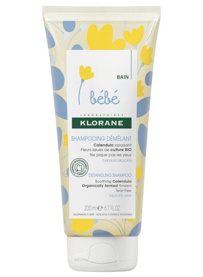 Klorane Baby Detangling Shampoo 200ml - Image 1