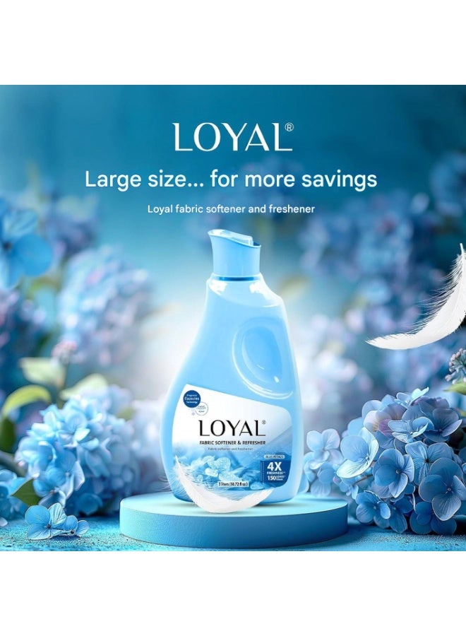 لويال معطر ومنعم الأقمشة برائحة البتلات الزرقاء 3 لتر - Image 3