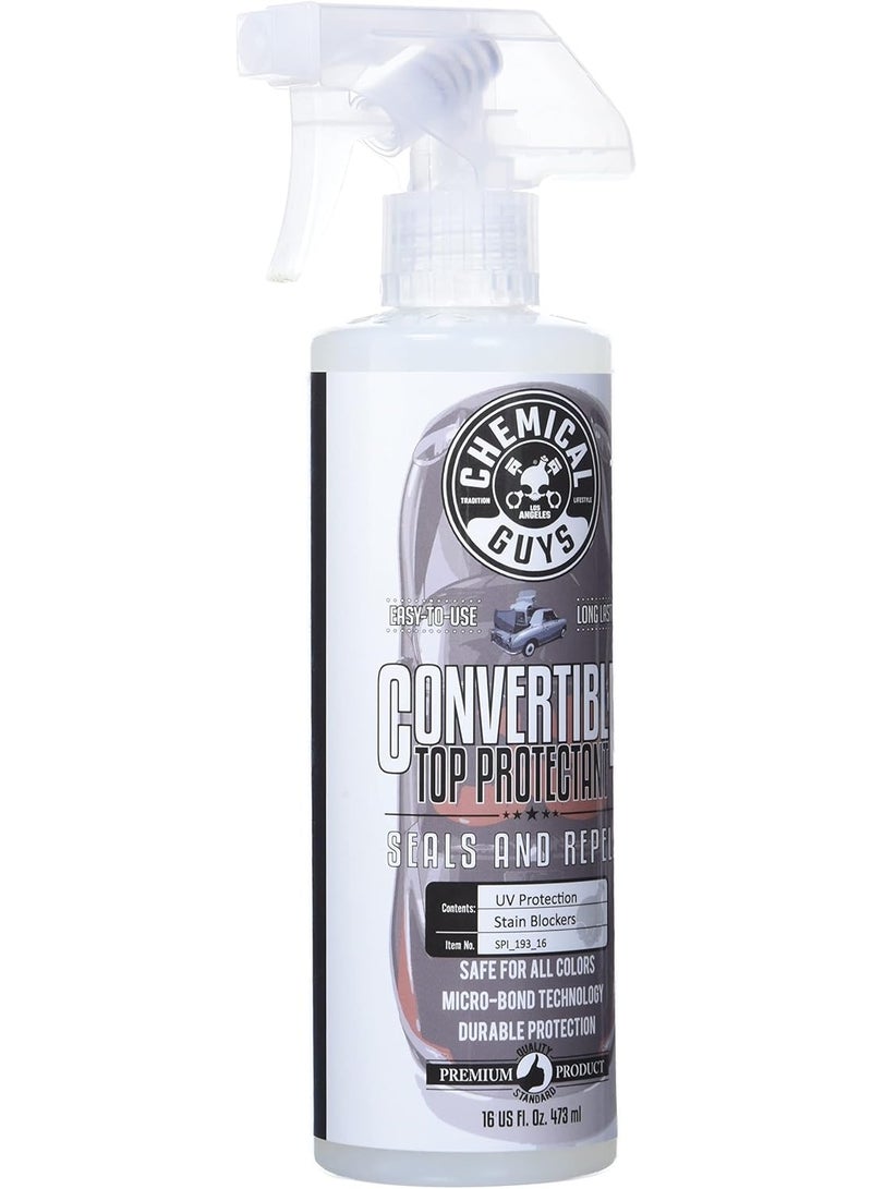 Chemical Guys حماية ومقاومة قمة قابلة للتحويل من Chemical Guys SPI_193_16 (يساعد في منع التلاشي وتغير اللون على الأقمشة القابلة للتحويل) 16 أونصة سائلة (قد يختلف التعبئة) - Image 1