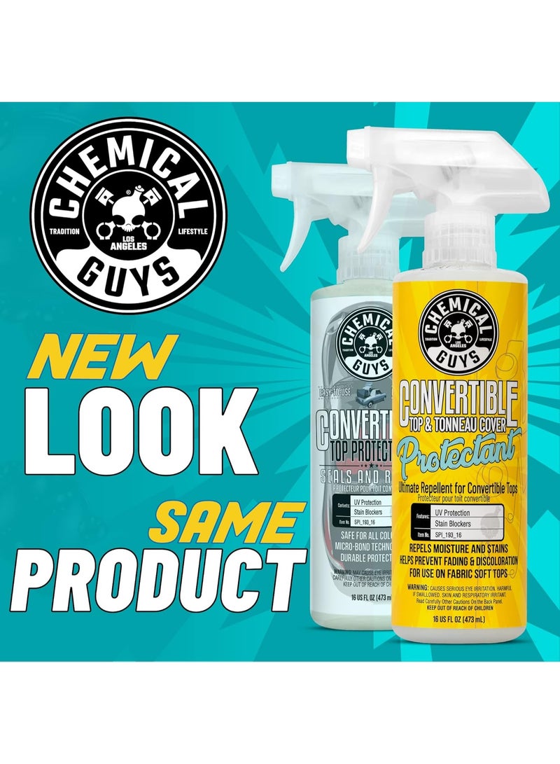 Chemical Guys حماية ومقاومة قمة قابلة للتحويل من Chemical Guys SPI_193_16 (يساعد في منع التلاشي وتغير اللون على الأقمشة القابلة للتحويل) 16 أونصة سائلة (قد يختلف التعبئة) - Image 3