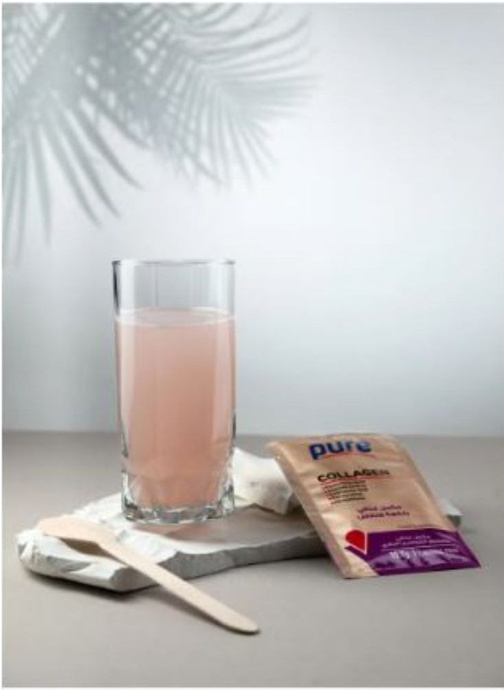 Pharma pure - Pure Collagen Nutritional Supplement With Pineapple Flavor 30 Sachets - Image 1
