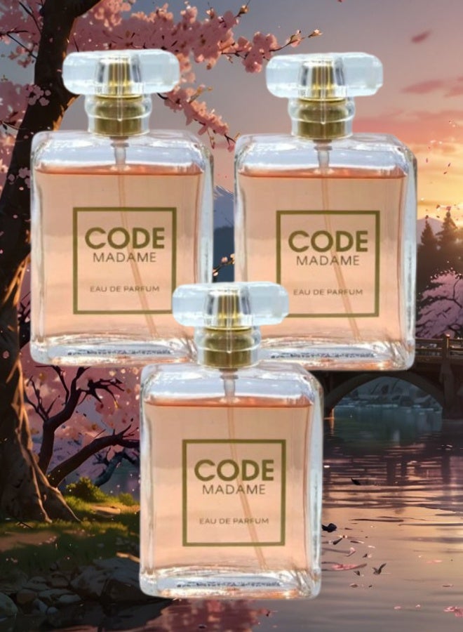 إيمي 3 قطع عطر كود مدام 100مل - Image 1