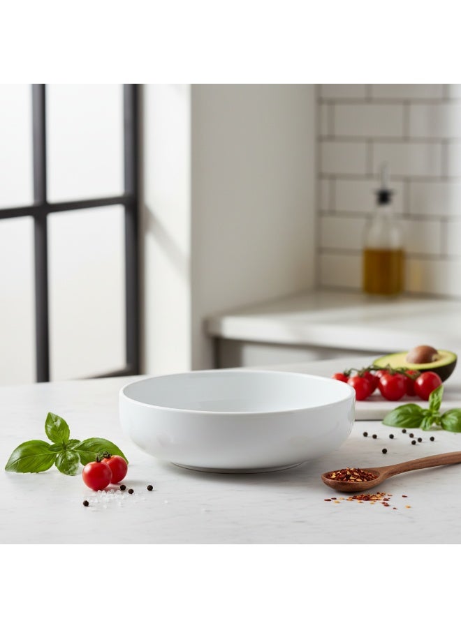 AKDC Luphar Ceramic Bowl 8" White - Image 2
