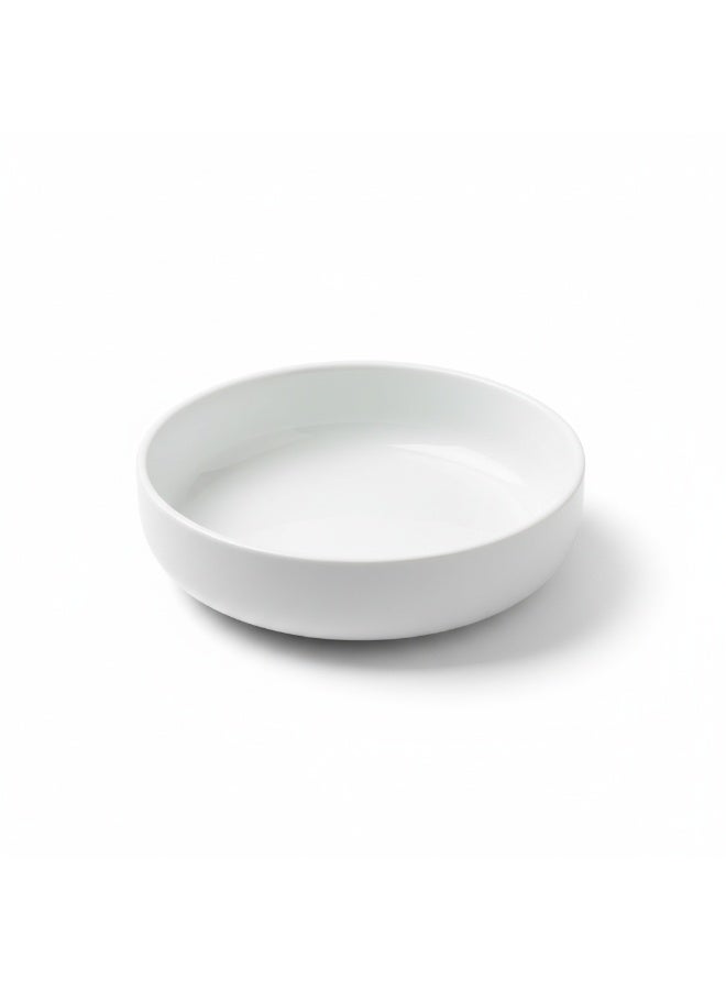 AKDC Luphar Ceramic Bowl 8" White - Image 1