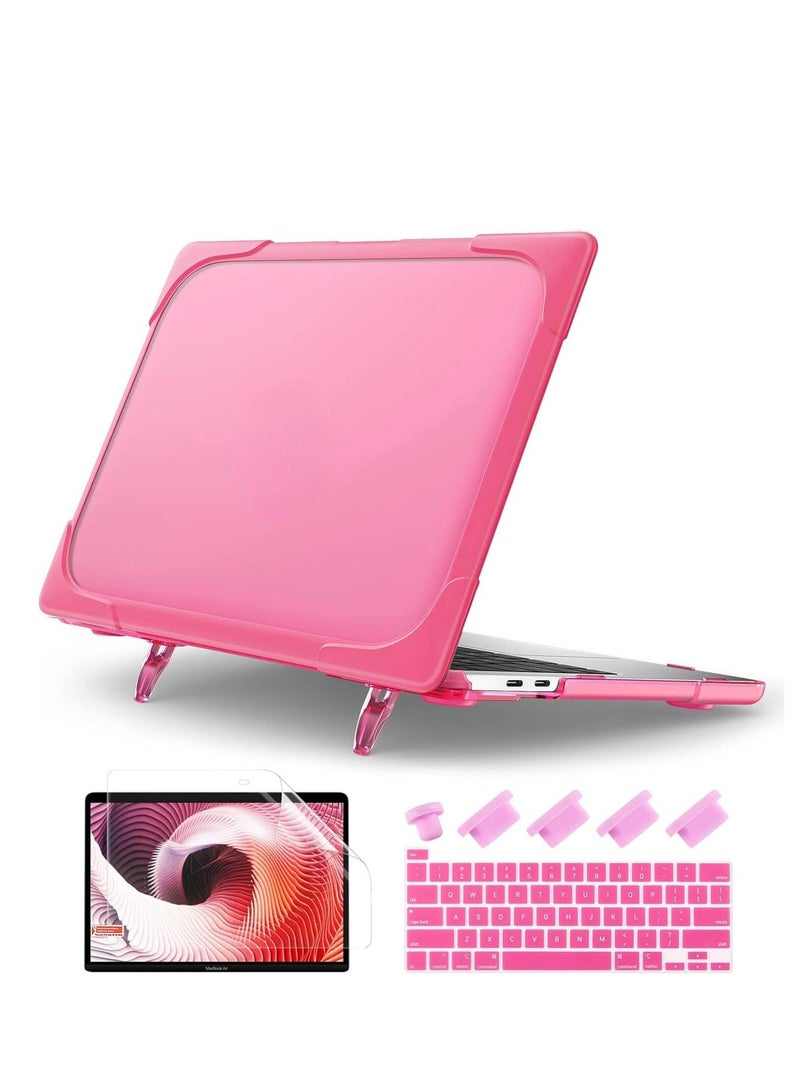 GULFLINK Hard Shell Case Cover with Kickstand Shockproof Function for MacBook Pro Retina (A1398) 15 inch - Image 1