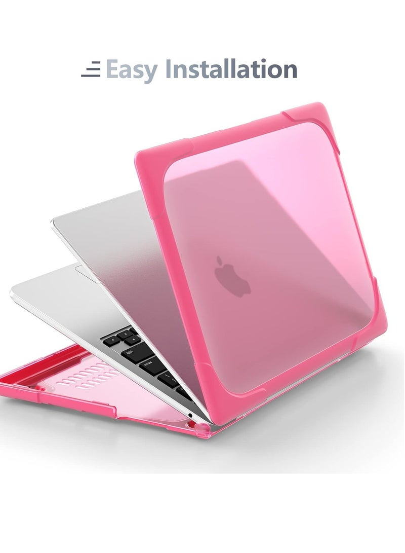 GULFLINK Hard Shell Case Cover with Kickstand Shockproof Function for MacBook Pro Retina (A1398) 15 inch - Image 2