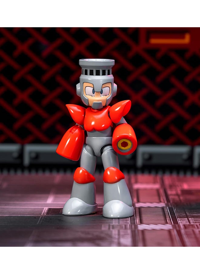 JADA JADA - MEGA MAN FIRE MAN 4.5" FIGURE  - Image 3