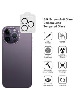 PRIMEEIGHT [3PCS] iPhone 16 Pro and 16 Pro Max camera Lens Protector Ultra Thin 9H Hardness Tempered Glass Easy to Install HD Clear Camera Lens Protector  - Image 3