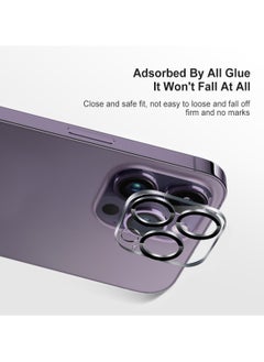 PRIMEEIGHT [3PCS] iPhone 16 Pro and 16 Pro Max camera Lens Protector Ultra Thin 9H Hardness Tempered Glass Easy to Install HD Clear Camera Lens Protector  - Image 5