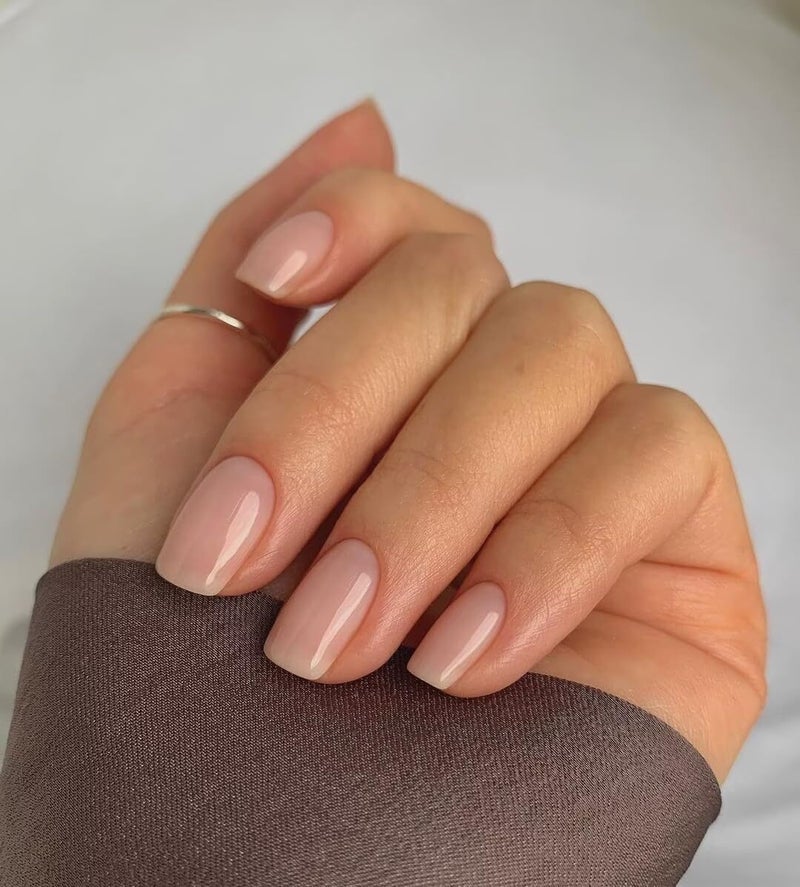 Vishine Jelly Nude Gel Nail Polish, 16ml Sheer Neutral Nude Translucent Soak Off Gel Polish UV LED Nail Lamp for Nail Art DIY 0.54Oz Color E019 - Image 3