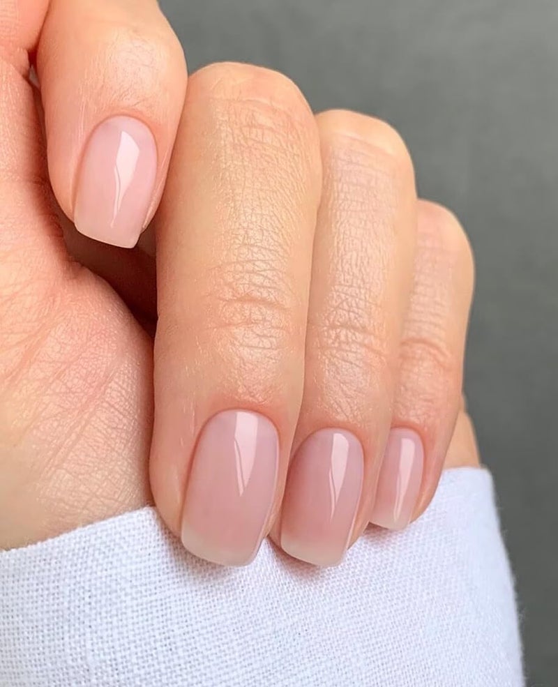Vishine Jelly Nude Gel Nail Polish, 16ml Sheer Neutral Nude Translucent Soak Off Gel Polish UV LED Nail Lamp for Nail Art DIY 0.54Oz Color E019 - Image 2