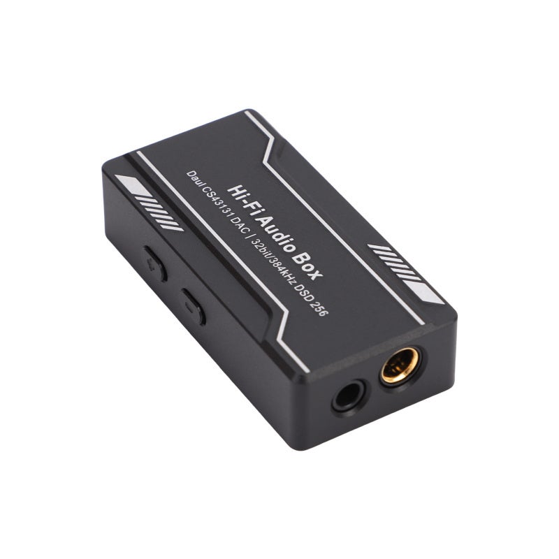 Portable DAC Amp: 4.4mm & 3.5mm Interfaces High Gain Mode - Near-Zero Background Noise Lossless Audio Decoder for Smartphone, Computer, Tablet Music Enthusiasts - Image 5