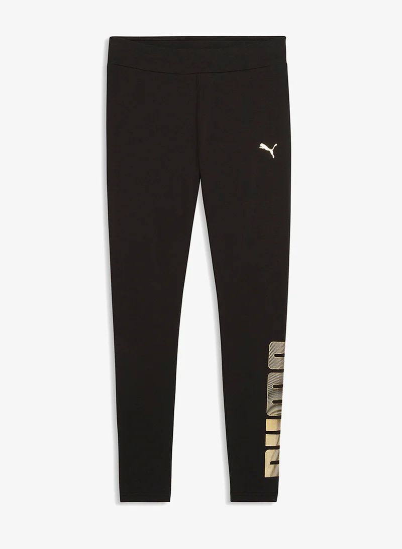PUMA Essential Metallic Logo Leggings