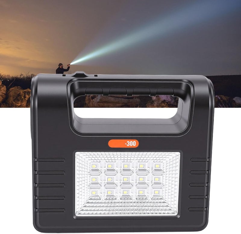Bewinner Portable Solar Generator with Light, 12000mAh Solar Power Bank & Camping Lantern, Panel Charging for Outdoor Camping, Home Emergency, Travel, Picnics - Image 5