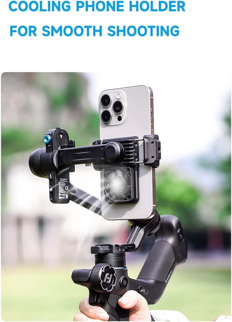 FeiyuTech SCORP Mini 3 Gimbal Stabilizer for Smartphone with AI Tracking and Cooling Fan - Image 3