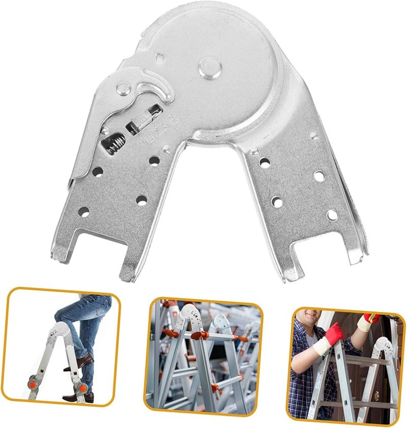 Aluminum Alloy Folding Ladder Hinge Part High Strength Easy Installation Home Projects - Image 4