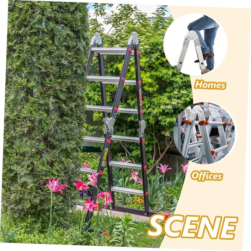 Aluminum Alloy Folding Ladder Hinge Part High Strength Easy Installation Home Projects - Image 5