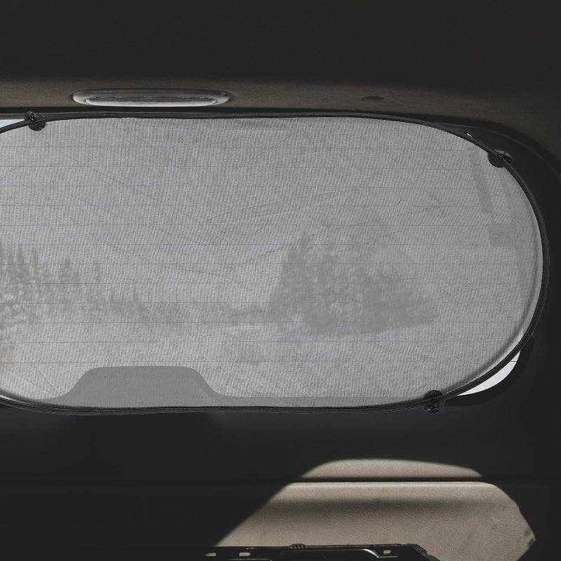 Car Rear Window Sunshade with Four Suction Cups UV Protection Heat Insulation Privacy Cover - Image 5