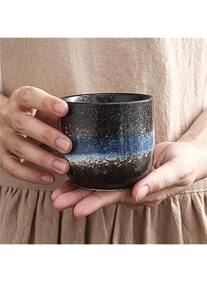 HOOKOR Japanese Handmade Ceramic Tea Cups, Kung Fu Tea Sets, and Creative Coffee Sushi Cooking Cups  - Image 3
