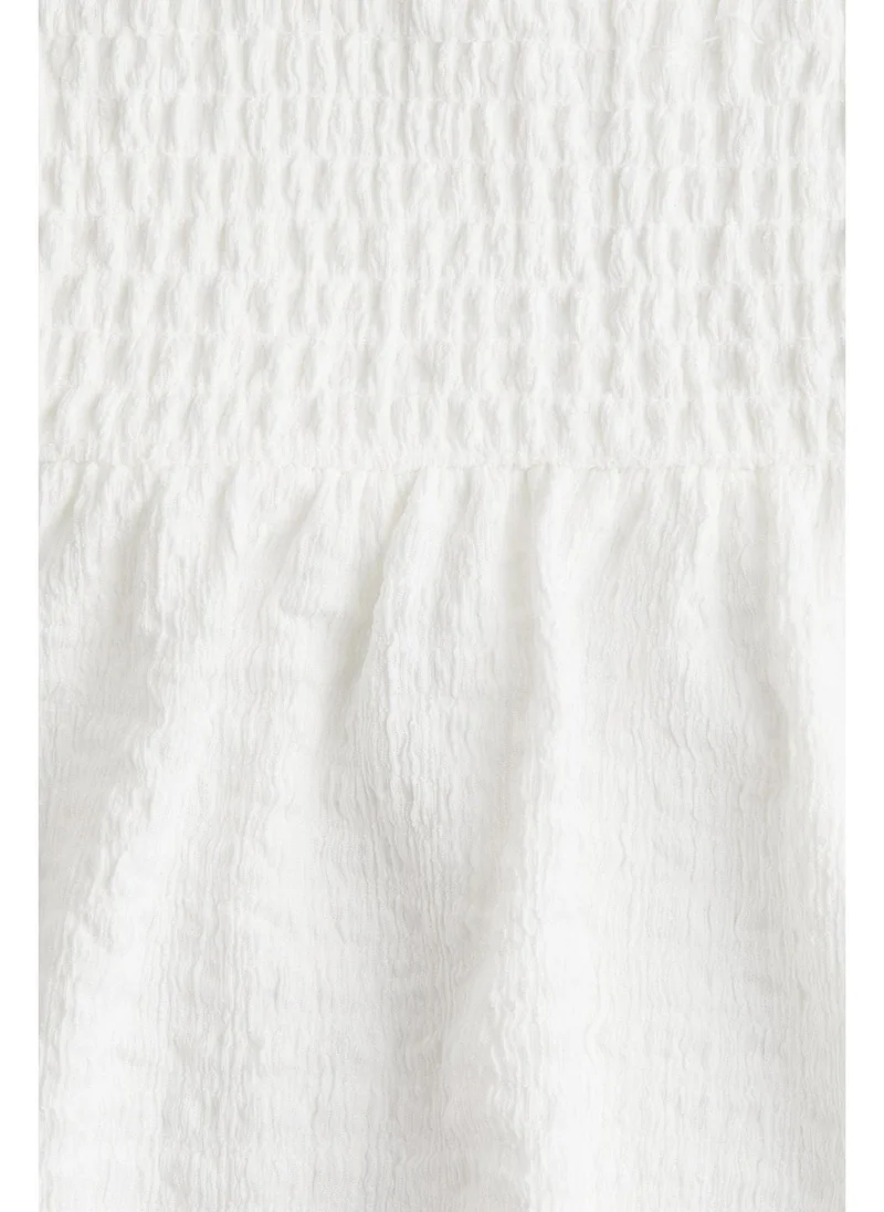 H&M Smocked strappy top
