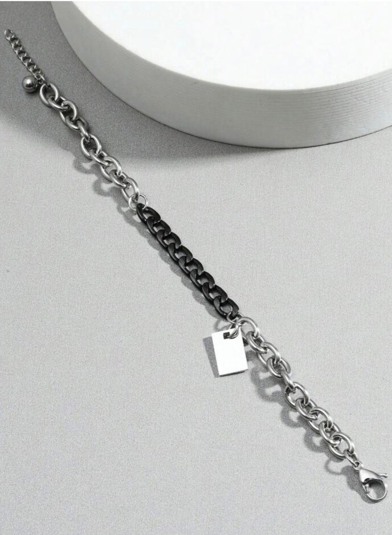 جوليري إيفريداي اسوارة رجالية أنيقة مصنوعة من الاستانلس ستيل - Image 3