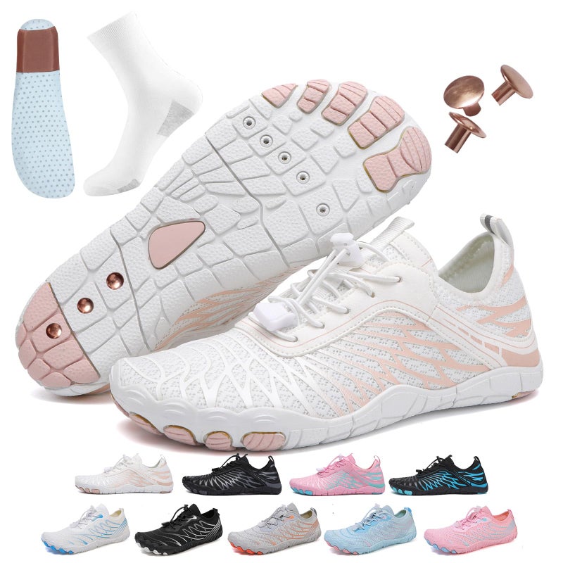 AddBili Grounding Shoes with Copper Buttons Grounding Sock and Insoles. Effective, Soft, and Comfortable. - W39 - Image 1