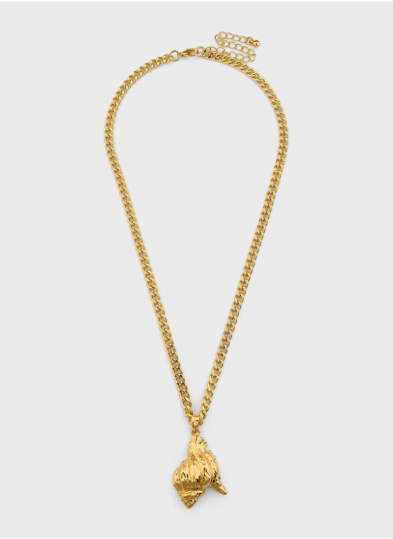 ELLA Shell Pendant Necklace  - Image 1