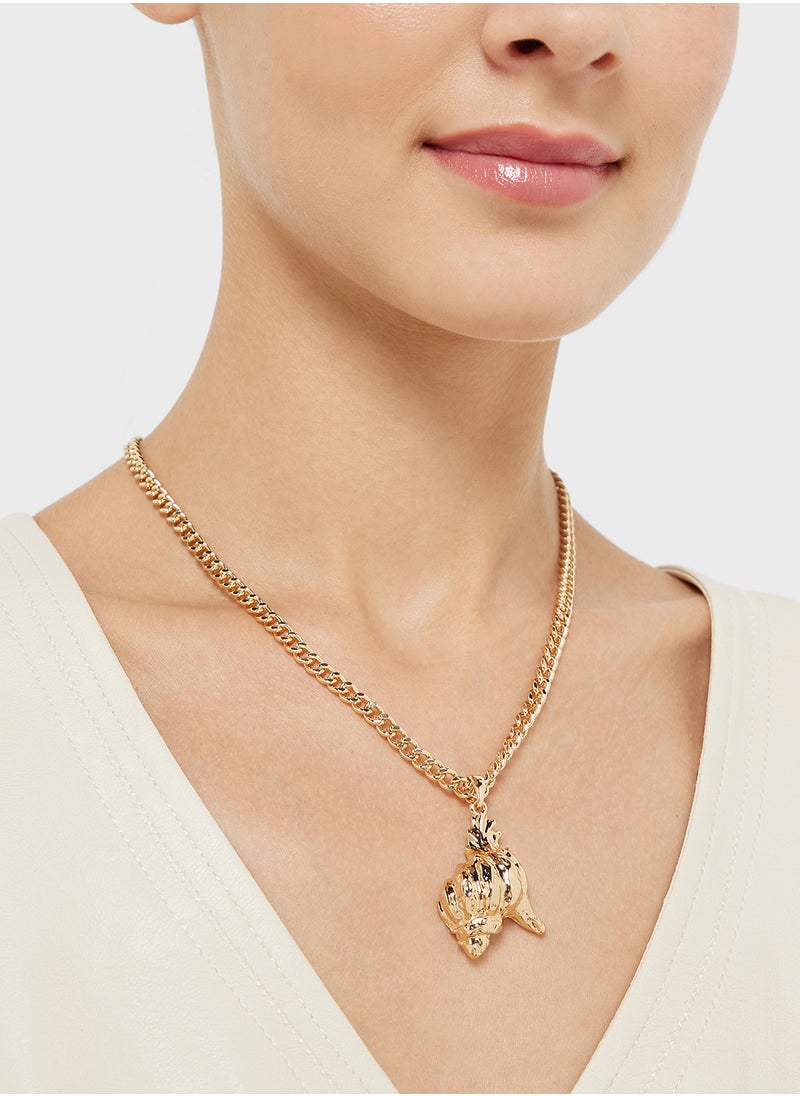 ELLA Shell Pendant Necklace  - Image 4