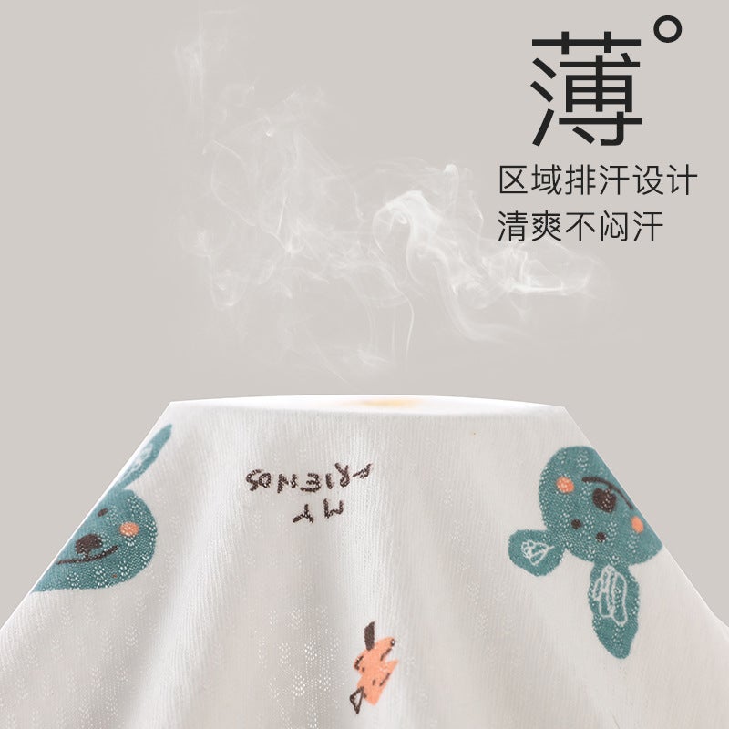 Baby Crewneck Short-Sleeved T-Shirt Men'S And Women'S Children'S 1-3 Years Old Top Infant Summer Cotton Breathable Half-Sleeved Base Shirt - Image 4