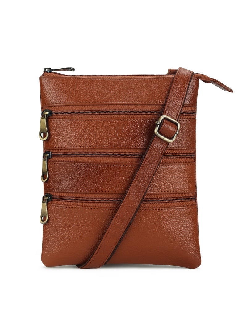 Pogago Men’s 100% Premium Cow Leather Side Bag – Unmatched Quality & Classic Elegance - Image 2