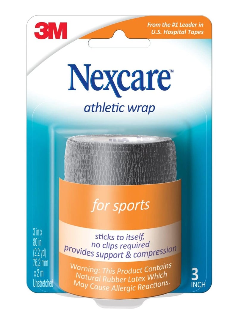 3M Cr-3W Athletic Wrap Black - Image 1