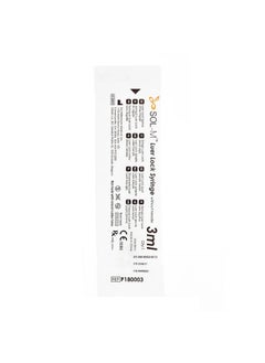 SOL-MILLENNIUM Sol-M 3ml Luer Lock Syringe without needle box w/ 100 count  - Image 4