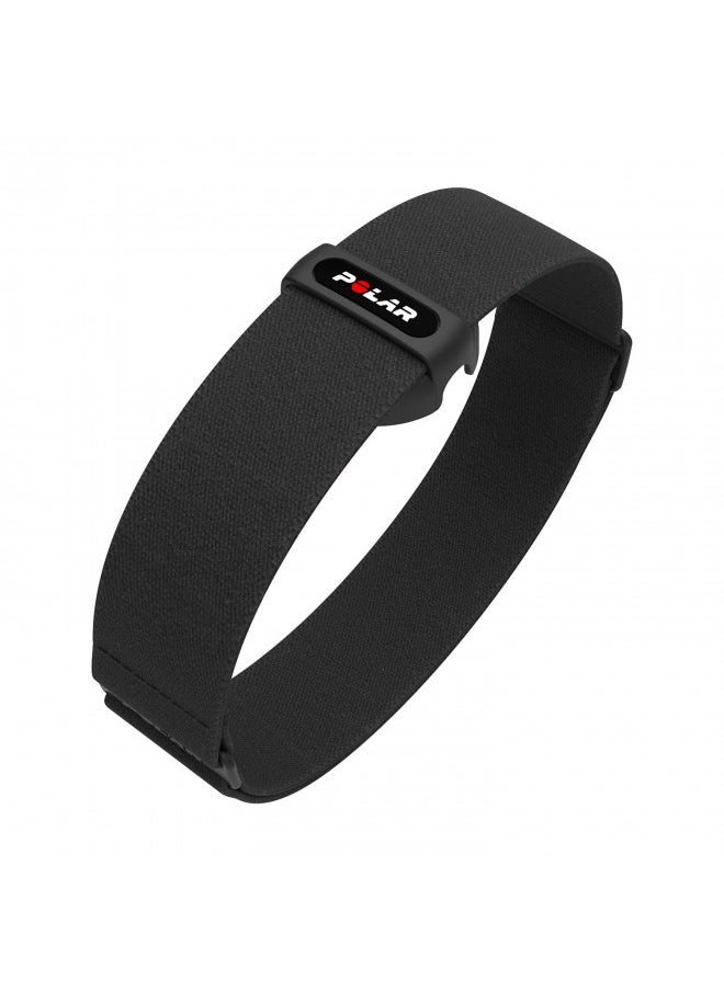 Polar OH1 + Waterproof Optical Heart Rate Monitor with Swimming Goggle Strap Clip and Armband HR Monitor with Bluetooth, ANT+
