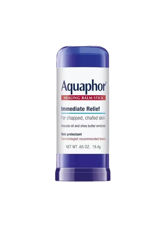 Aquaphor Healing Balm Stick, Skin Protectant with Avocado Oil and Shea Butter, 0.65 Oz Stick - Image 1