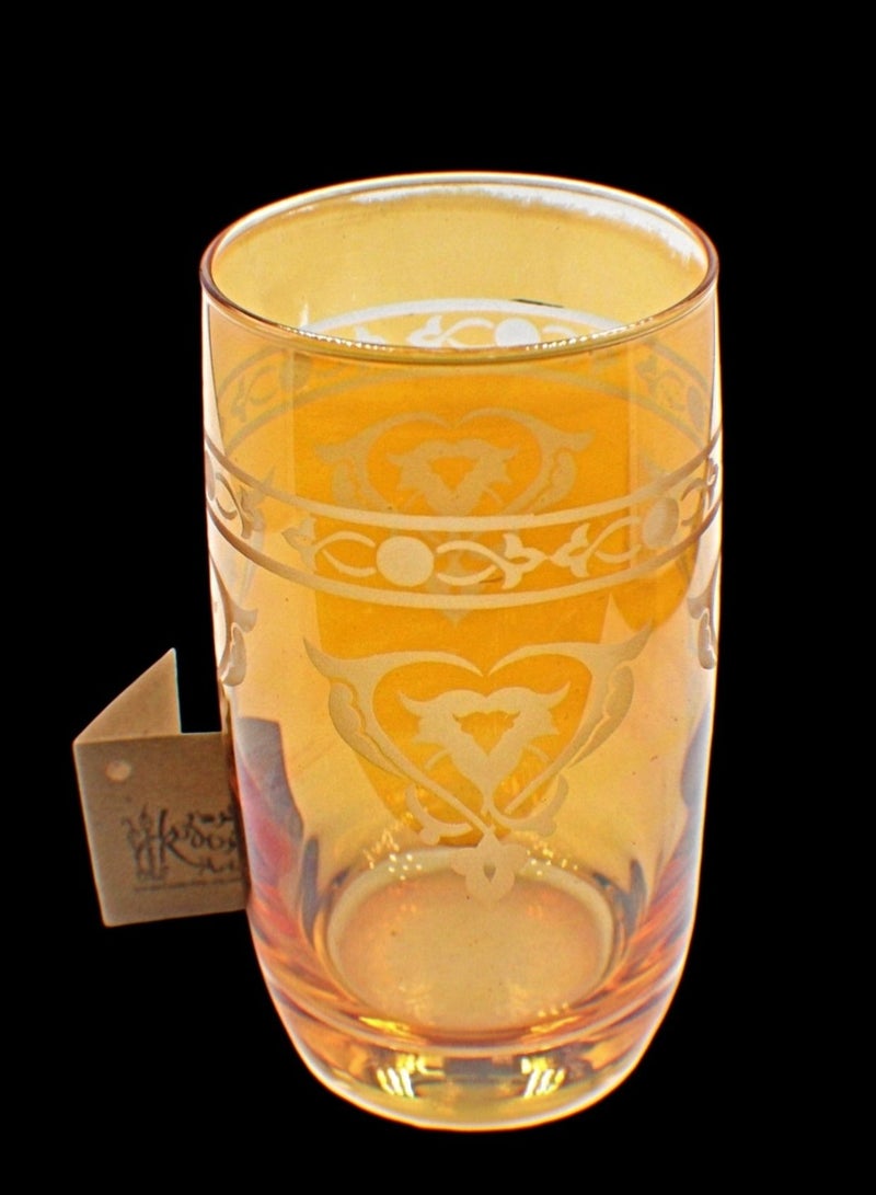 KuduArts Tumblers glass cups for water juice 6 pieces - Image 2